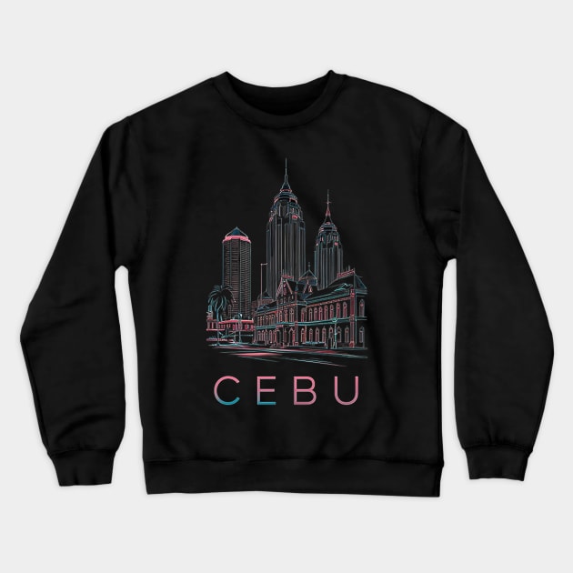 Cebu City Philippines Crewneck Sweatshirt by likbatonboot